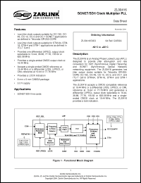 Click here to download ZL30416QGC Datasheet