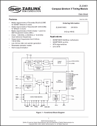Click here to download ZL30461 Datasheet