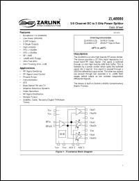 Click here to download ZL40000/LCF Datasheet