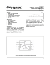Click here to download ZL40121 Datasheet