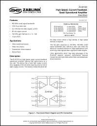 Click here to download ZL40122DCA1 Datasheet