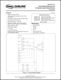 Click here to download ZL40511LCE Datasheet