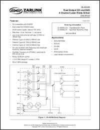 Click here to download ZL40539LCF Datasheet