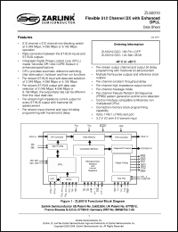Click here to download ZL50010/GDC Datasheet