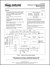 Click here to download ZL50015QCC1 Datasheet