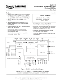 Click here to download ZL50019QCC Datasheet