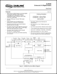 Click here to download ZL50020QCC Datasheet