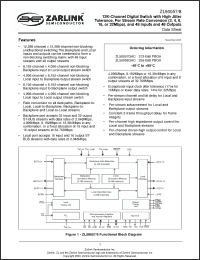Click here to download ZL50057 Datasheet