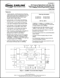 Click here to download ZL50060 Datasheet