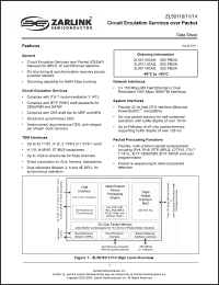 Click here to download ZL50110 Datasheet