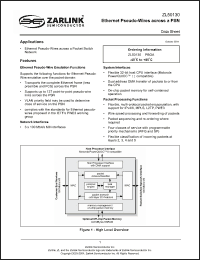 Click here to download ZL50130 Datasheet