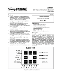 Click here to download ZL50211 Datasheet