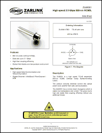 Click here to download ZL60001 Datasheet