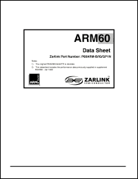 Click here to download ARM60 Datasheet