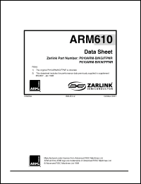 Click here to download P610ARM-B Datasheet