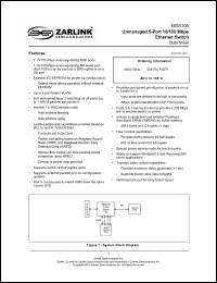 Click here to download MDS105 Datasheet