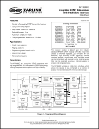Click here to download MT8888CP Datasheet