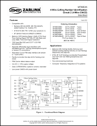 Click here to download MT88E45 Datasheet