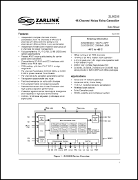 Click here to download ZL50235QCC Datasheet