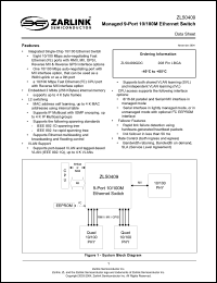 Click here to download ZL50409 Datasheet