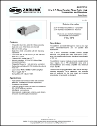 Click here to download ZL60101MJD Datasheet