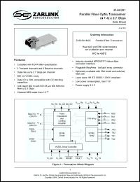 Click here to download ZL60301 Datasheet